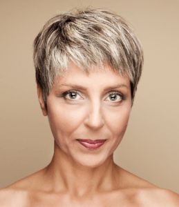 Pixie Haircut Older woman